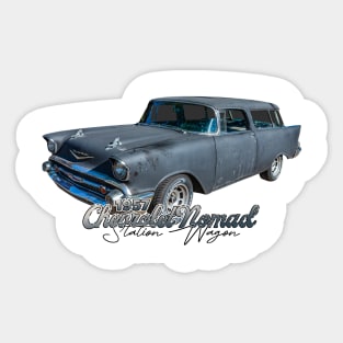 1957 Chevrolet Nomad Station Wagon Sticker